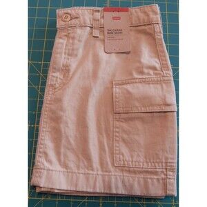 Levi’s Women's '94 Cargo Mini Skirt Size 32 Khaki Tan Beige Mid Rise $59.50 NWT